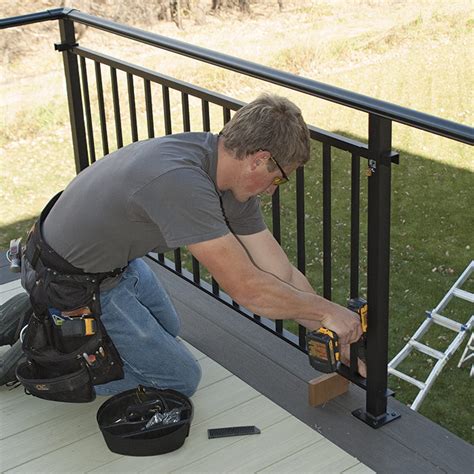 metal railing installation instructions